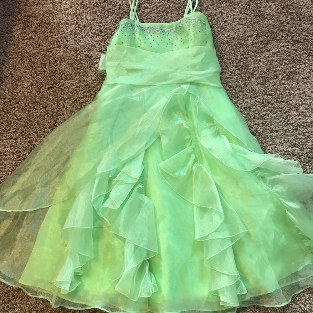 Beautiful green dress